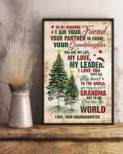 To Grandma - I Love You With All My Heart 16x24 Poster lifestyle-poster-3