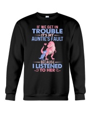 IT'S MY AUNTIE'S FAULT Crewneck Sweatshirt thumbnail
