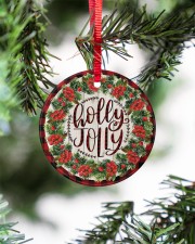 Christmas - Holy Joly - Circle Ornament Circle ornament - single (porcelain) aos-circle-ornament-single-porcelain-lifestyles-07