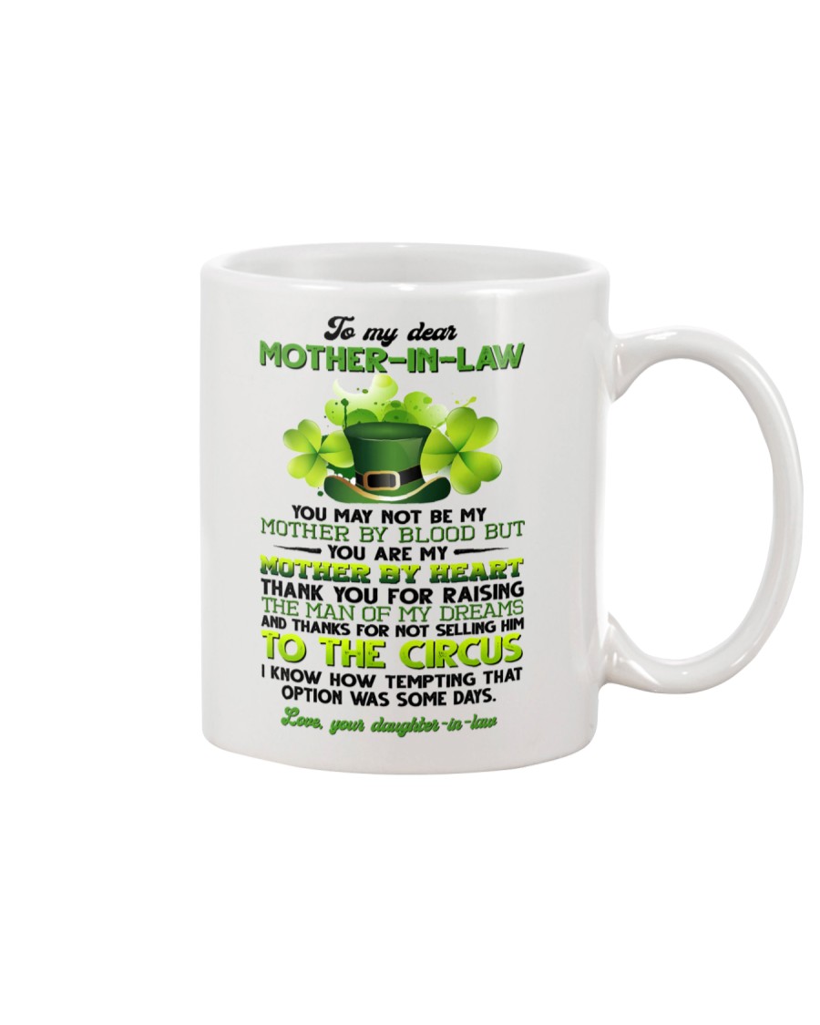 TO MY MOTHER-IN-LAW - SHAMROCK - THANK YOU Mug