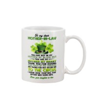 TO MY MOTHER-IN-LAW - SHAMROCK - THANK YOU Mug front