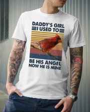 T-SHIRT - TO MY ANGEL DAD - CARDINAL Classic T-Shirt lifestyle-mens-crewneck-front-6
