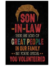 POSTER - SON-IN-LAW - VINTAGE - YOU VOLUNTEERED 16x24 Poster front