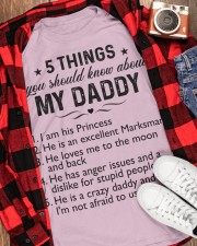Daddy - Father's Day Classic T-Shirt apparel-classic-tshirt-lifestyle-front-163