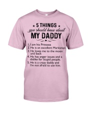 Daddy - Father's Day Classic T-Shirt front