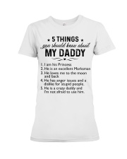 Daddy - Father's Day Premium Fit Ladies Tee tile