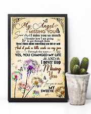MY ANGEL IN HEAVEN - DANDELION - MISS YOU 16x24 Poster lifestyle-poster-8