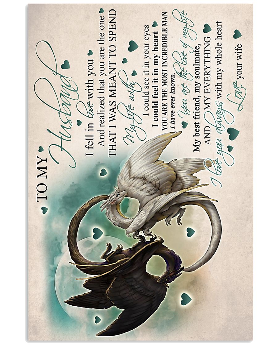 TO MY HUSBAND 16x24 Poster