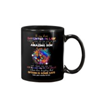To My Daughter-in-law - Galaxy Butterfly - Circus Mug front