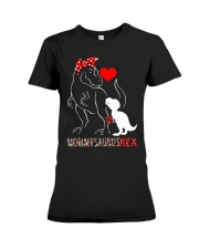 MOMMYSAURUS - DINOSAUR Premium Fit Ladies Tee tile