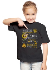 Grandpa and Grandma to Grandchild - You Are My Youth T-Shirt lifestyle-youth-tshirt-front-2