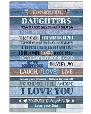 To my daughters - Canvas Vertical Poster tile