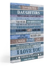 To my daughters - Canvas 20x30 Gallery Wrapped Canvas Prints front