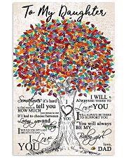 TO MY DAUGHTER 16x24 Poster front