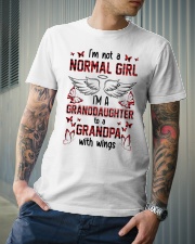 Angel - Grandpa - To A Grandpa With Wings Classic T-Shirt lifestyle-mens-crewneck-front-6