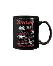 HOODIE - BLACK - FAVORITE DINOSAUR Mug thumbnail