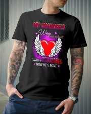 Angel - Grandpa - My Grandpa's Wings Cover Classic T-Shirt lifestyle-mens-crewneck-front-6
