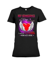 Angel - Grandpa - My Grandpa's Wings Cover Premium Fit Ladies Tee tile
