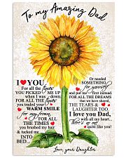 DAUGHTER TO DAD 16x24 Poster front