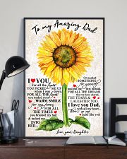 DAUGHTER TO DAD 16x24 Poster lifestyle-poster-2
