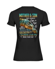 T-SHIRT - TO SON - T REX - NOT ALWAYS EYE TO EYE Premium Fit Ladies Tee tile