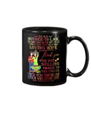 SON TO MOTHER-IN-LAW Mug front