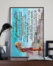 TO MY GRANDDAUGHTER - LIFE IS TOUGH 16x24 Poster lifestyle-poster-2