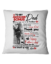 DAUGHTER TO STEPDAD Square Pillowcase thumbnail