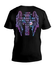 I Asked God To Make Me A Better Man - T-shirt V-Neck T-Shirt tile