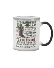 To My Daughter-in-law - Flowers - Circus - Mug Color Changing Mug thumbnail