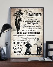 Daughter - Motorcycling - Wherever Your Journey 16x24 Poster lifestyle-poster-2