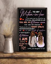 TO MY MOTHER-IN-LAW - THANK YOU 16x24 Poster lifestyle-poster-3