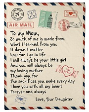 Gifts for Mom - Fleece Blanket Small Fleece Blanket - 30" x 40" front