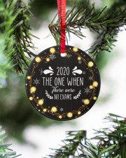Christmas - Virus Corona - 2020 Circle ornament - single (porcelain) aos-circle-ornament-single-porcelain-lifestyles-07