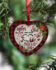 Chritsmas - Daddy's Girl I Used To be His Angel Heart ornament - single (porcelain) aos-heart-ornament-single-porcelain-lifestyles-07
