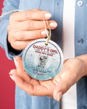 To My Angel Dad Circle ornament - single (porcelain) aos-circle-ornament-single-porcelain-lifestyles-01