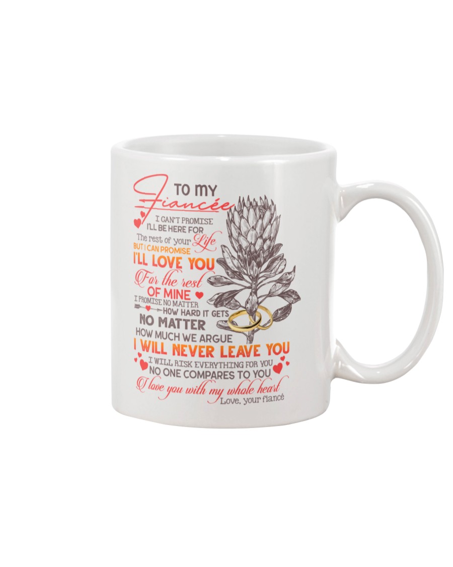 TO MY FIANCÉE - KING PROTEA - I LOVE YOU Mug