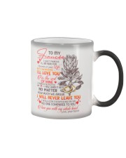 TO MY FIANCÉE - KING PROTEA - I LOVE YOU Color Changing Mug thumbnail