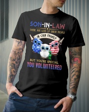 T-SHIRT - SON-IN-LAW - OWL - YOU VOLUNTEERED Classic T-Shirt lifestyle-mens-crewneck-front-6