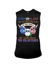 T-SHIRT - SON-IN-LAW - OWL - YOU VOLUNTEERED Sleeveless Tee thumbnail