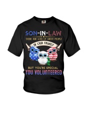 T-SHIRT - SON-IN-LAW - OWL - YOU VOLUNTEERED Youth T-Shirt thumbnail