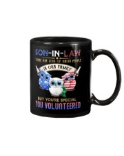 T-SHIRT - SON-IN-LAW - OWL - YOU VOLUNTEERED Mug thumbnail