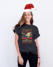 GRANDMA AND GRANDCHILDREN - TSHIRT Classic T-Shirt lifestyle-holiday-crewneck-front-1