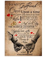 TO MY GIRLFRIEND 16x24 Poster front