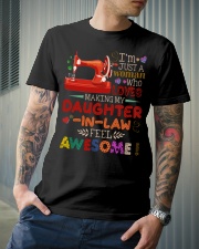 I'M JUST A WOMAN Classic T-Shirt lifestyle-mens-crewneck-front-6
