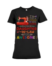 I'M JUST A WOMAN Premium Fit Ladies Tee thumbnail