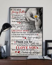 DAUGHTER TO DAD 16x24 Poster lifestyle-poster-2