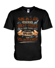 Son-in-law - Vintage - You Volunteered - T-Shirt V-Neck T-Shirt tile
