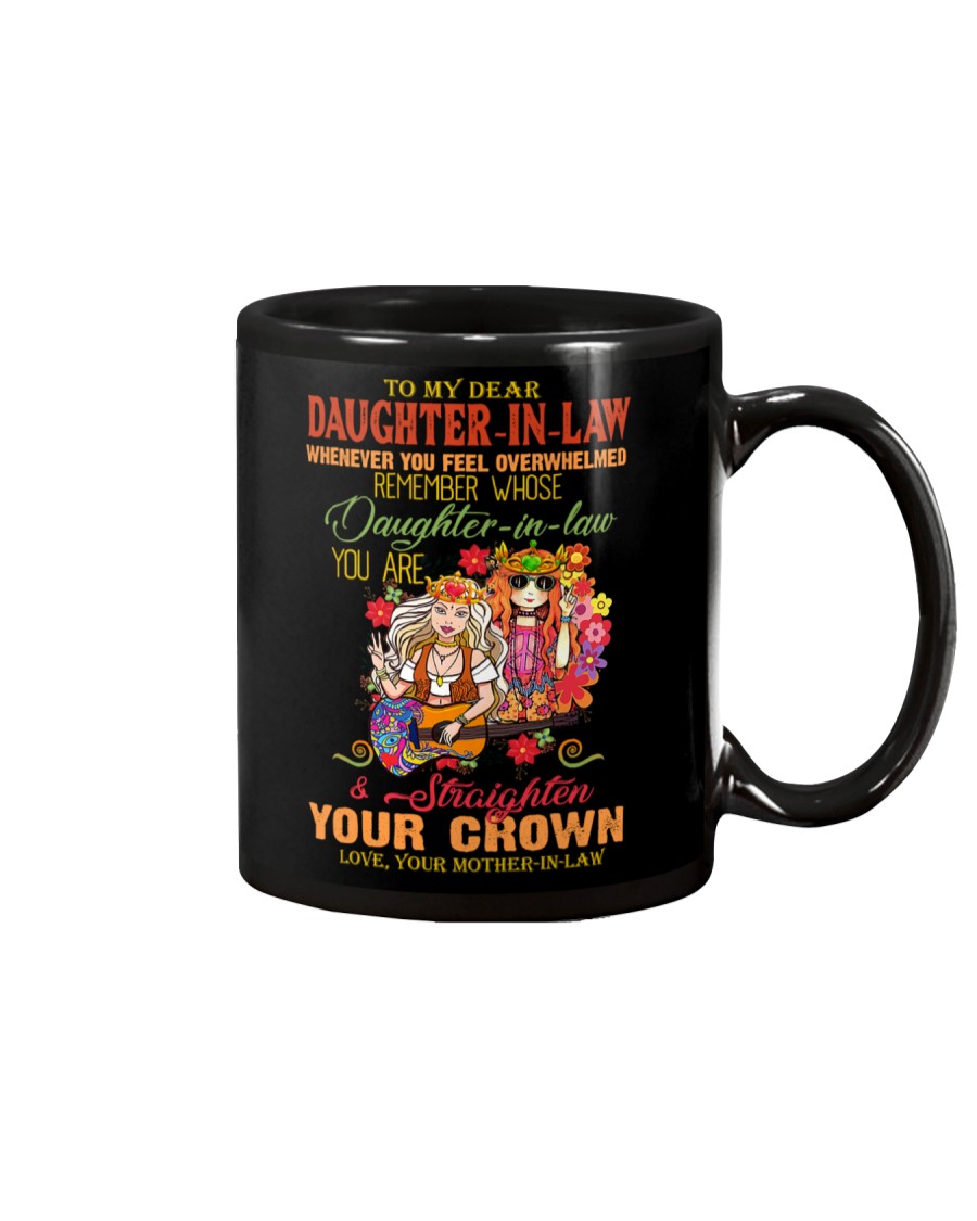 MUG - TO MY DAUGHTER-IN-LAW - HIPPIE - CROWN Mug
