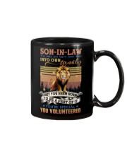 Son-in-law - Lion - You Volunteered - T-Shirt Mug tile